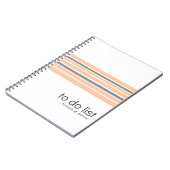 To-Do Lijsten checklist & planner notebook Notitieboek (Linkerzijde)