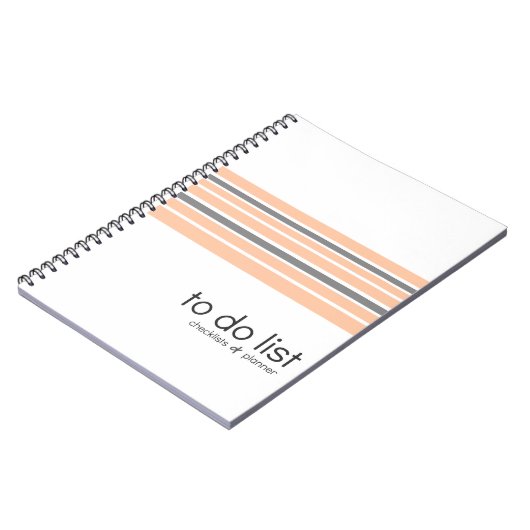 To-Do Lijsten checklist & planner notebook Notitieboek (Linkerzijde)