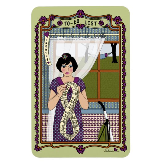 To-Do List_A_4x6 koelkast Magneet (Verticaal)