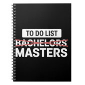 To Do List Bachelor Masterdiploma Universiteit Cij Notitieboek (Voorkant)
