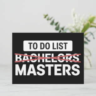 To Do List Bachelor Masterdiploma Universiteit Ran Kaart