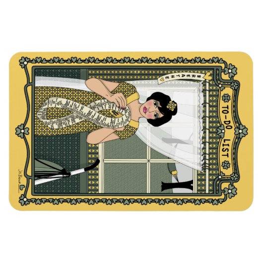 To-Do List_C_4x6 koelkast Magneet (Horizontaal)