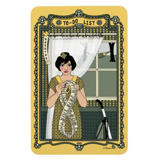 To-Do List_C_4x6 koelkast Magneet (Verticaal)