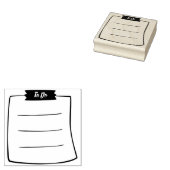 To Do list journaal / plakboek Rubberstempel (Gestempeld)