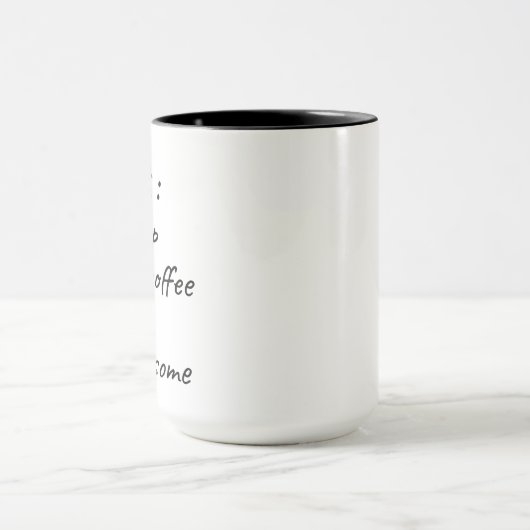 To do list koffie mok (Midden)