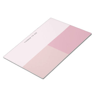 To Do List Making Pink ColorBlock wegscheuren Notitieblok
