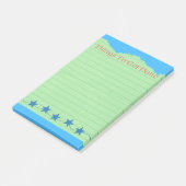 To Do List moderne checklist Post-it® Notes (Schuin)