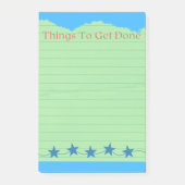 To Do List moderne checklist Post-it® Notes (Voorkant)
