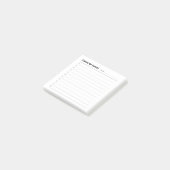 To Do List Notities (In het Spaans) Post-it® Notes (Schuin)