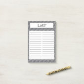 TO DO LIST POST-IT® NOTES (Op bureau)