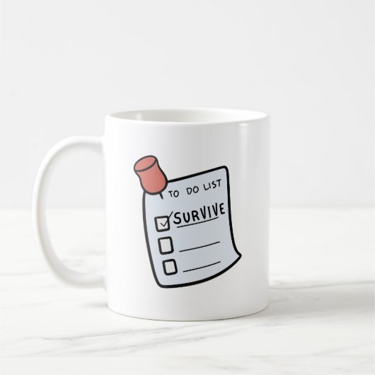 To-Do List: Survive Mug Koffiemok (Links)