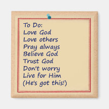 To Do List voor vandaag