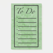 To Do List with Pointy Succulents Post-it® Notes (Voorkant)