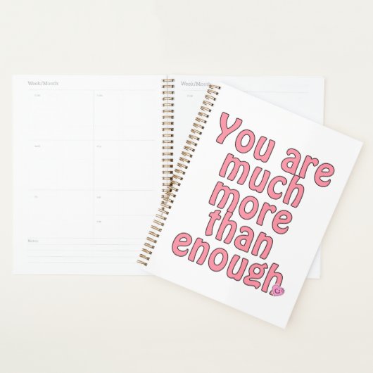 To do list You are more then enough  Planner (Display)