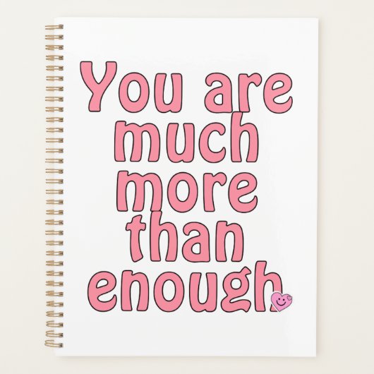 To do list You are more then enough Planner (Voorkant)