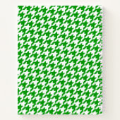 To-Do Monogrammed Green Houndstooth Checklist Notitieboek (Achterkant)