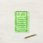 To Do Rounded Succulents  Post-it® Notes (Op bureau)