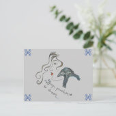 "To Dream" Briefkaart (Staand voorkant)