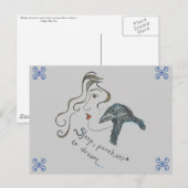 "To Dream" Briefkaart (Voorkant / Achterkant)