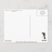 "To Dream" Briefkaart (Achterkant)