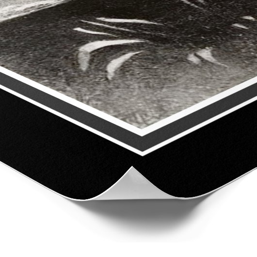 "To Edgar Poe" door Odilon Redon ca. 1882 Poster (Hoek)