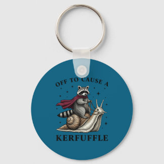 To Funny Off Cause Kerfuffle Raccoon Meme Sleutelhanger