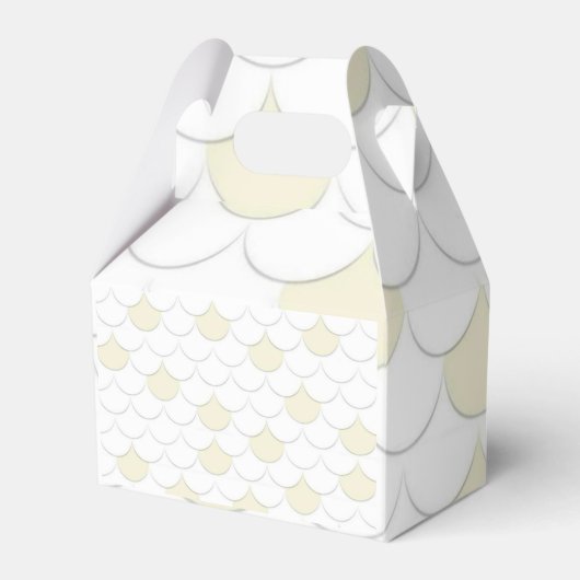 To Go Box met Zeemeerminneschalen Bedankdoosjes (Voorkant Zijde)