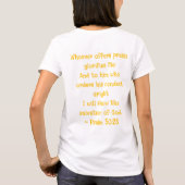 To God Be The Glory - T-shirt voor dames (Achterkant)