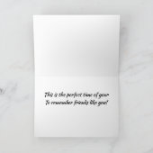 TO "GOOD FRIENDS" A HOLIDAY TOAST TO YOU KAART (Binnen)