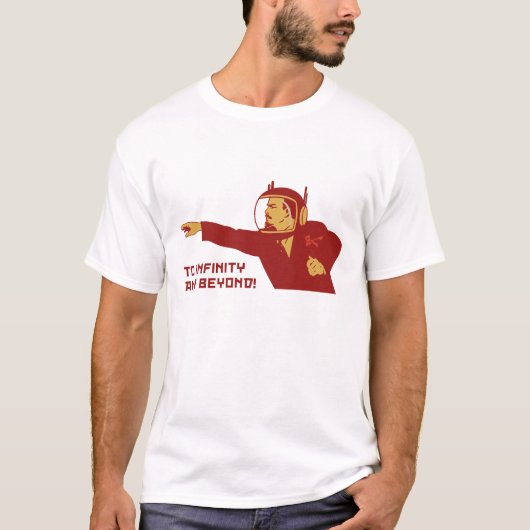 To infinity and bey t-shirt (Voorkant)