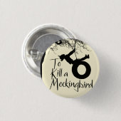 To Kill A Mockingbird Patch Ronde Button 3,2 Cm (Voorkant /achterkant)