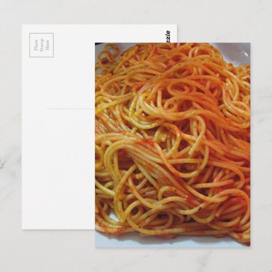 To Love Spaghetti Briefkaart (Voorkant / Achterkant)