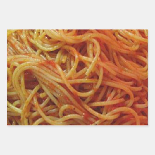 To Love Spaghetti Inpakpapier Vel (Voorkant 2)