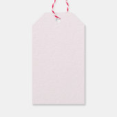 To Mama With Love: Pastel Pink Heart Gift Label Cadeaulabel (Achterkant)