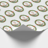 To My Caregiver Christmas Wrapping Paper Cadeaupapier (Hoek)