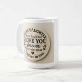 To my Daughter eWatch Watch Koffiemok (Voorkant links)