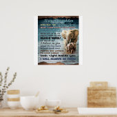 To My Daughter Funny Gift | Family Present Poster (Keuken)