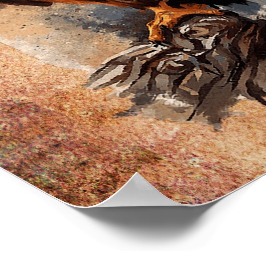 To My Daughter Gift, Dad And Daughter, Eagle Lover Poster (Hoek)