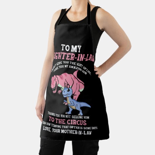 To My Daughter-in-law Schort (Insitu)