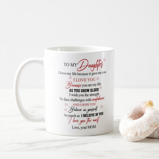 To my daughter koffiemok (Met donut)