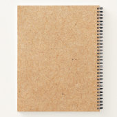 "To My Grandson" Personalized Notitieboek (Achterkant)