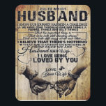 To My Husband | Birthday Gift To Husband | Deurbordjes<br><div class="desc">It's a personalized perfect gift for him, your dad, your husband, your boyfriend. It's ideal gifts for all seasons. These products are great for a picnic at the park, snuggling, relaxing on the sofa, wall decoration for home or as a stylish bedspread. Festival gift; Holiday gift St, Mother's Day, Father's...</div>