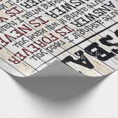 To My Husband Design, New Home Gift Cadeaupapier (Hoek)
