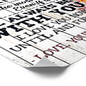To My Husband Design, New Home Gift Poster (Hoek)