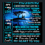 To My Husband Gift, Cute Husband Birthday Gift Poster<br><div class="desc">To My Husband Gift,  Cute Husband Birthday Gift</div>