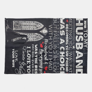 To My Husband Gift, Indoor Decor Theedoek