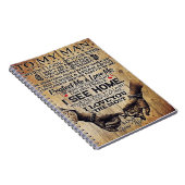 To my husband gift | Special letter to husband Notitieboek (Rechterzijde)