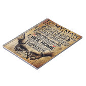 To my husband gift | Special letter to husband Notitieboek (Linkerzijde)