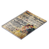 To my husband gift | Special letter to husband Notitieboek (Linkerzijde)