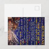 To My Husband Letter | Cute Gift for Husband Briefkaart (Voorkant / Achterkant)